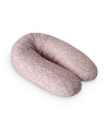 CebaBaby maitinimo pagalvė dżersej multi rožinė gėlės W-880-000-827