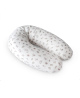 CebaBaby maitinimo pagalvė dżersej multi balta gėlės W-880-000-829