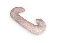 CebaBaby maitinimo pagalvė dżersej duo rožinė gėlės W-885-000-827