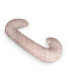 CebaBaby maitinimo pagalvė dżersej duo rožinė gėlės W-885-000-827