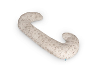 CebaBaby maitinimo pagalvė dżersej duo ruda gėlės W-885-000-828