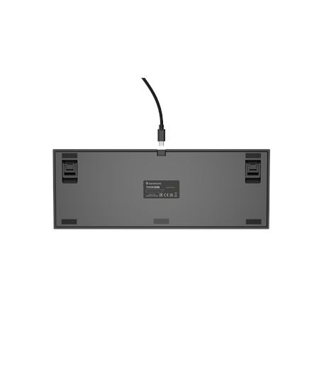 Genesis | Mechanical Gaming Keyboard | THOR 404 TKL RGB | Mechanical Gaming Keyboard | Wired | US | USB Type-A | 1005 g | Gatero