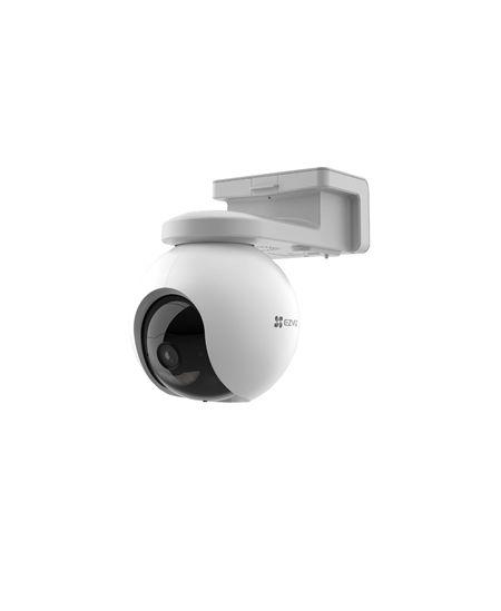 EZVIZ | Smart Home Battery Security Camera with Solar Panel | CS-HB8-4K | 8 MP | 4mm | IP65 | H.265/H.264 | MicroSD up to 512 GB