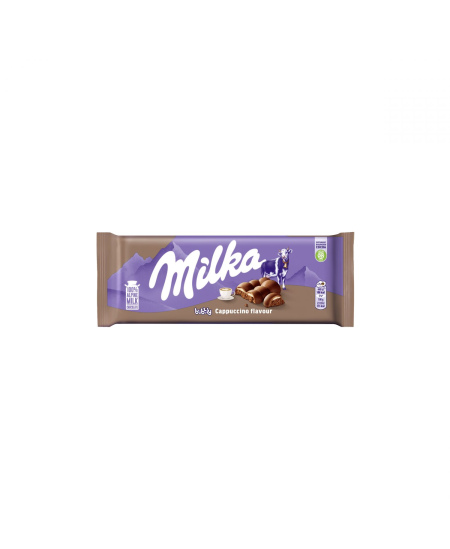 Šokoladas MILKA Bubbly Cappucino, 97g,