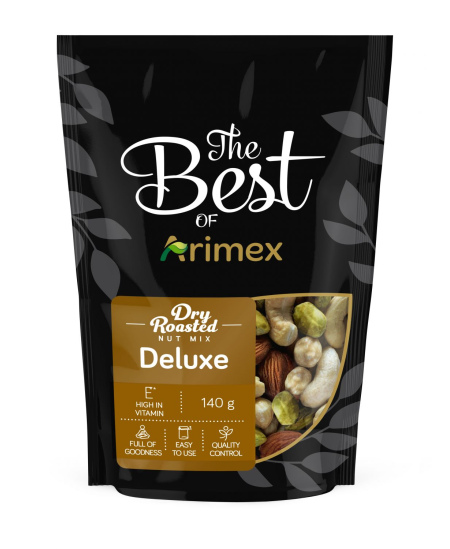 Kepintų riešutų mišinys, The Best of Arimex, DELUXE, 140 g