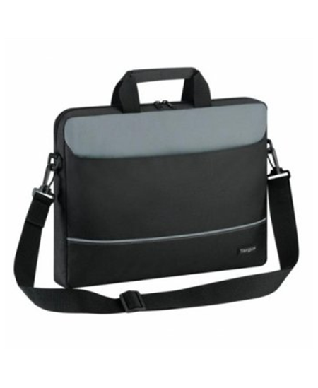 Targus Intellect Fits up to size 15.6 ", Black/Grey, Shoulder strap, Messenger - Briefcase,