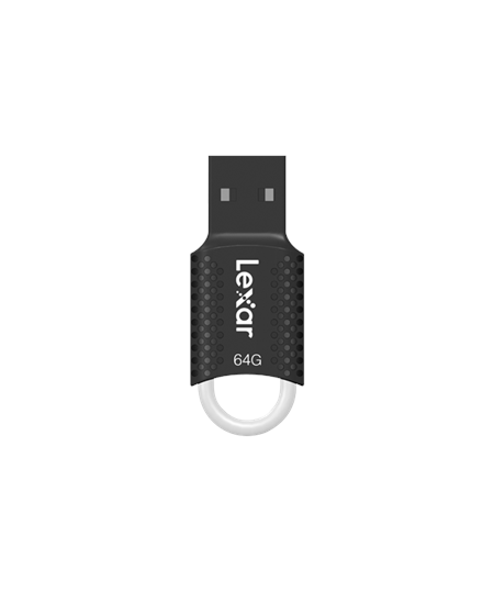 Lexar USB Flash Drive JumpDrive V40 64 GB, USB 2.0, Black