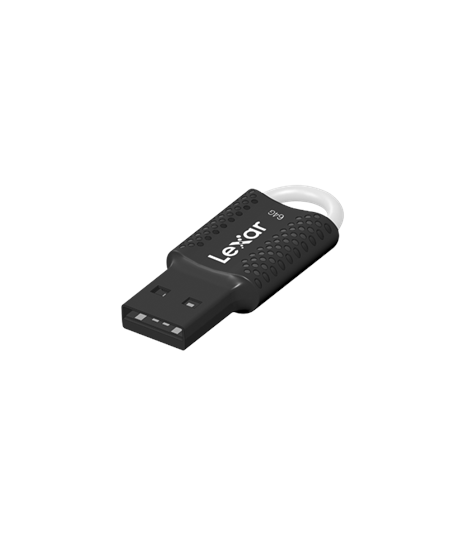 Lexar USB Flash Drive JumpDrive V40 64 GB, USB 2.0, Black