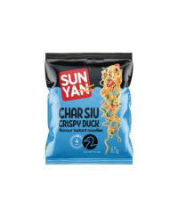 Greitai paruošiami makaronai SUN YAN traškios antienos Char Siu skonio pakelyje, 65g