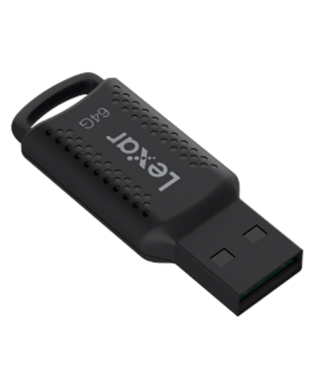 Lexar | USB Flash Drive | JumpDrive V400 | 64 GB | USB 3.0 | Black