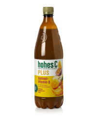Sultys HOHES C, apelsinų, pasiflorų, 100%, su vitaminais, 1l