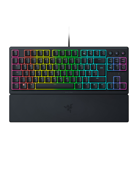 Razer Ornata V3 Tenkeyless RGB LED light, US, Wired, Black, Mechanical Gaming keyboard