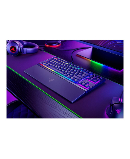 Razer Ornata V3 Tenkeyless RGB LED light, US, Wired, Black, Mechanical Gaming keyboard