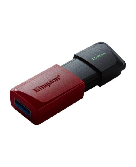 Kingston | USB Flash Drive | DataTraveler Exodia | 128 GB | USB 3.2 Gen 1 | Black/Red