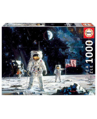 Dėlionė (puzzle) 1000 PIRMAS ŽMOGUS KOSMOSE 12-99 metų