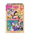 2 dėlionės EDUCA Minnie ir mickey, 2X16 detalių