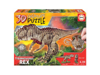 Dėlionė 3D T-REX  6-99 metų