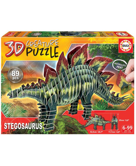 Dėlionė EDUCA 3D Stegosauras