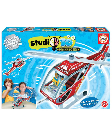 Dėlionė EDUCA 3D Gelbėtojų malūnsparnis