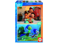 2 dėlionės (puzzle) 2x100 LUCA DISNEY PIXAR 6-8metų