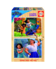 2 medinės dėlionės EDUCA Disney Encanto, 2x50 detalių