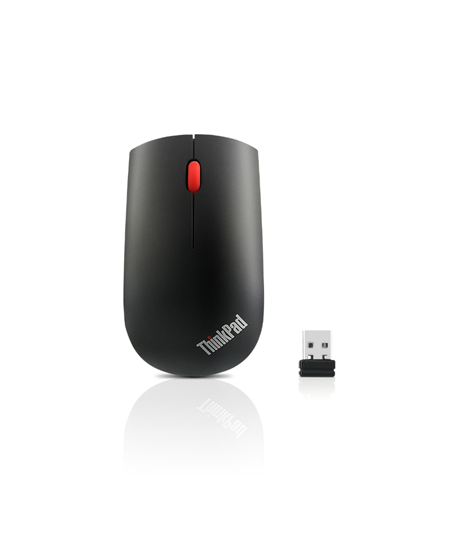 Lenovo ThinkPad Essential  Mouse  Wireless, Black, Wireless connection, Optical, No, Yes