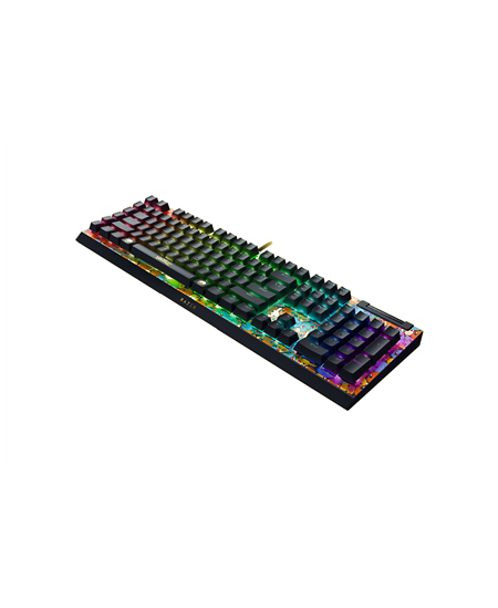 Razer BlackWidow V4 X | Mechanical Gaming Keyboard | Wired | US | Pokémon Edition | Razer Green Mechanical Switches (Clicky)