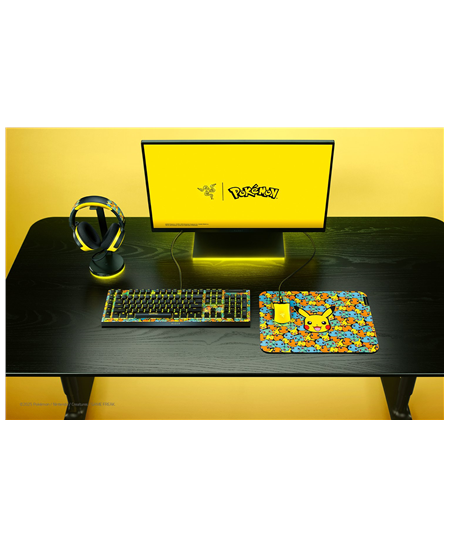 Razer BlackWidow V4 X | Mechanical Gaming Keyboard | Wired | US | Pokémon Edition | Razer Green Mechanical Switches (Clicky)