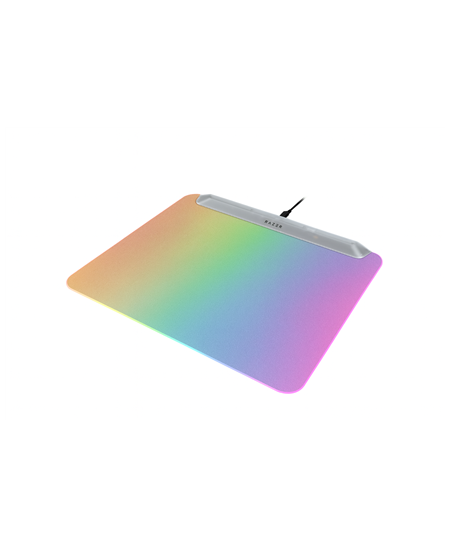 Razer RGB Gaming Mouse Mat | Firefly V2 Pro | Phantom White Edition