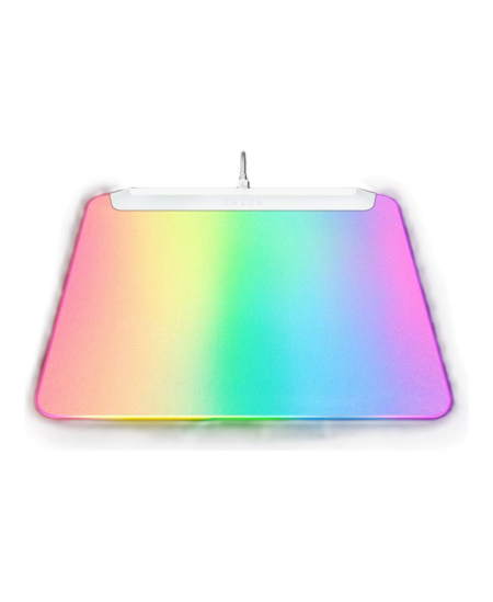Razer RGB Gaming Mouse Mat | Firefly V2 Pro | Phantom White Edition
