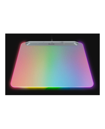 Razer RGB Gaming Mouse Mat | Firefly V2 Pro | Phantom White Edition