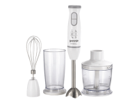 Gorenje | Blender | HBC564QW | Hand Blender | 560 W | Number of speeds Variable | Chopper | White