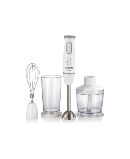 Gorenje | Blender | HBC564QW | Hand Blender | 560 W | Number of speeds Variable | Chopper | White
