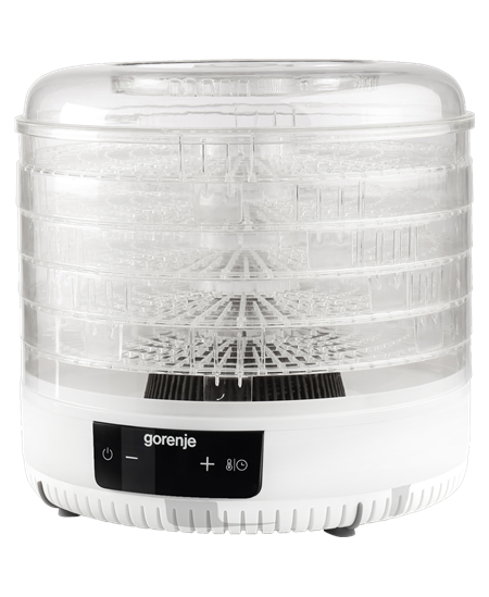 Gorenje | Food Dryer | FDK500GCW | Power 380 W | Number of trays 5 | Integrated timer | White