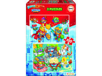 2 dėlionės (puzzle) 2x100 SUPERTHINGS 6-8metų