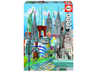 Dėlionė (puzzle) 1000 NEW YORK, CARLO STANGA 14-99metų