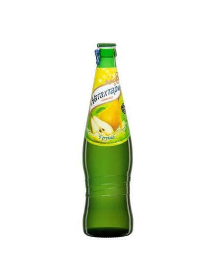 Gazuotas gaivusis gėrimas NATAKHTARI  kriaušių skonio, 0,5L