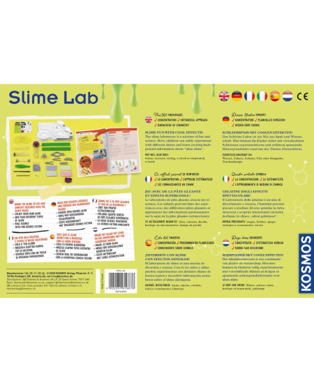 Lavinamasis rinkinys KOSMOS Slime Lab