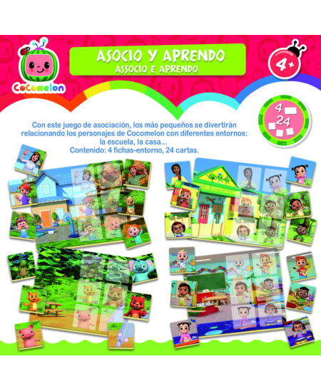 Žaidimas EDUCA Associo e aprendo