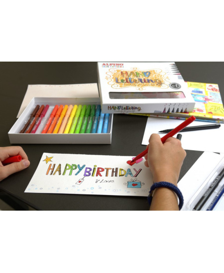 Kūrybinis rinkinys ALPINO Color experience Hand lettering