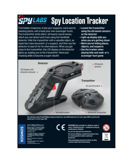 Lavinamasis rinkinys THAMES&KOSMOS Spy Location Tracker