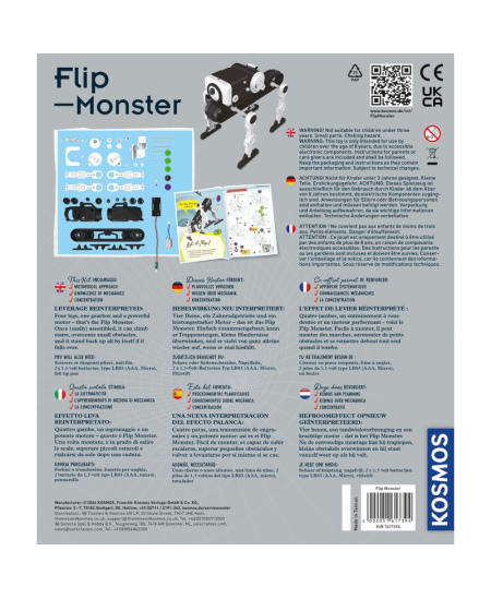 Lavinamasis rinkinys KOSMOS Flip Monster