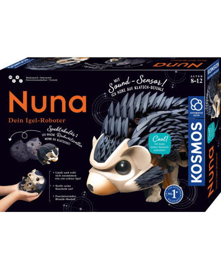 Lavinamasis rinkinys KOSMOS Nuna Dein Igel Roboter