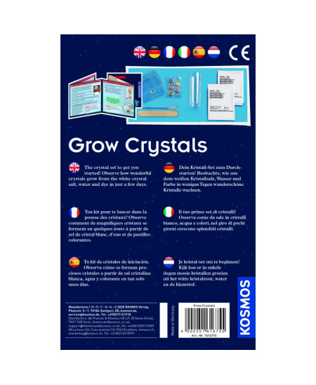 Lavinamasis rinkinys KOSMOS Grow Crystals