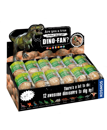 Kiaušinių rinkinys KOSMOS DIG lt! Dinos Eggs