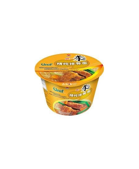 Greito paruošimo makaronai, UNIF, kiaulienos skonio, 110g