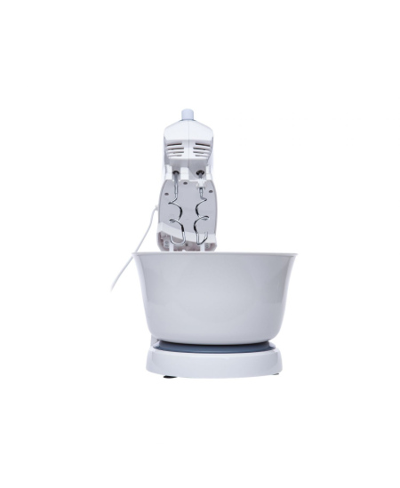 Adler Mixer AD 4202 Mixer with bowl, 300 W, Number of speeds 5, Turbo mode, White