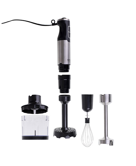 Camry Blender CR 4623 Hand Blender, 1600 W, Number of speeds Variable, Turbo mode, Chopper, Ice crushing, Black