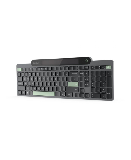 Lenovo Self-Charging Bluetooth Keyboard-US Euro | Keyboard | Bluetooth | US Euro | Black