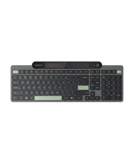Lenovo Self-Charging Bluetooth Keyboard-US Euro | Keyboard | Bluetooth | US Euro | Black